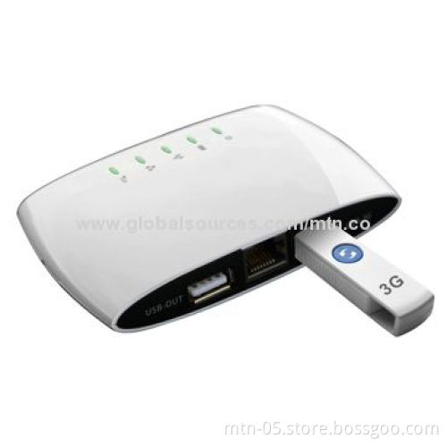 150Mbps Portable Wireless 3G Router with Mobile Power Bank and NAS